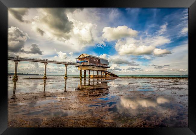 Bembridge Lifeboat Station HDR Framed Print by Wight Landscapes
