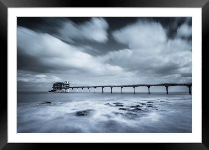 Bembridge Lifeboat Station Infrared Framed Mounted Print by Wight Landscapes