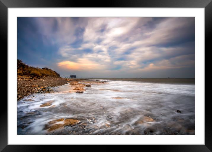 Bembridge Ledge IOW Framed Mounted Print by Wight Landscapes