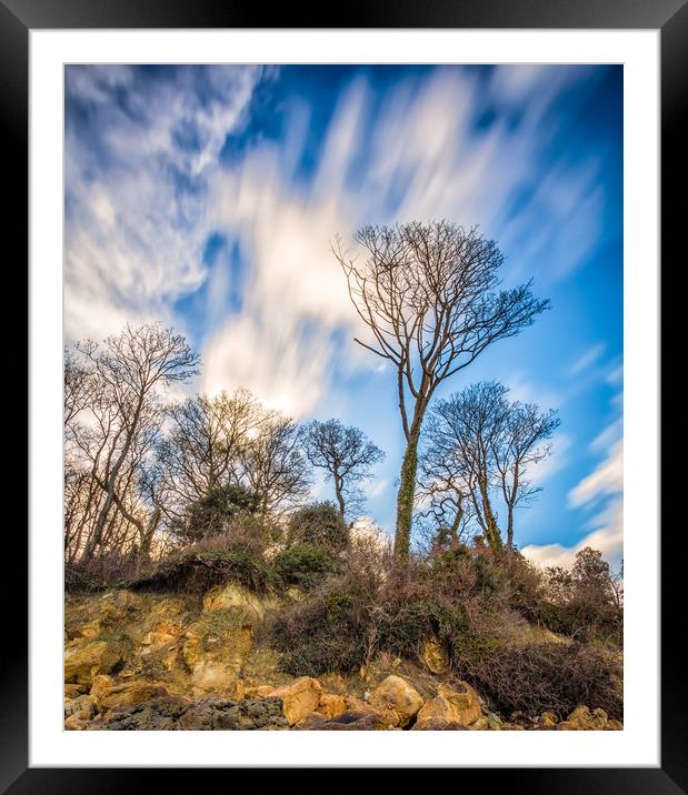 Priory Bay Isle Of Wight Framed Mounted Print by Wight Landscapes