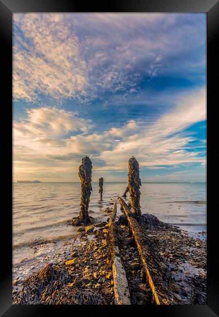 End Of The Line Ryde Isle Of Wight Framed Print by Wight Landscapes