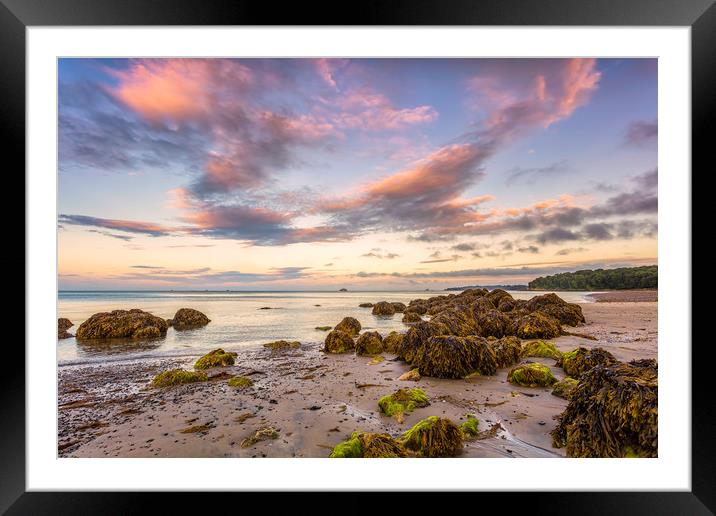 Horestone Point At Priory Bay Framed Mounted Print by Wight Landscapes