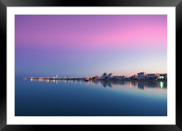 Ilha de Faro Framed Mounted Print by Wight Landscapes