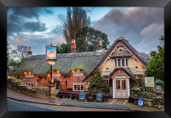 The Crab Inn Shanklin Framed Print by Wight Landscapes