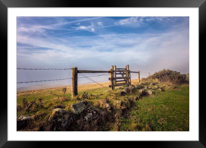 St Catherines Hill Framed Mounted Print by Wight Landscapes
