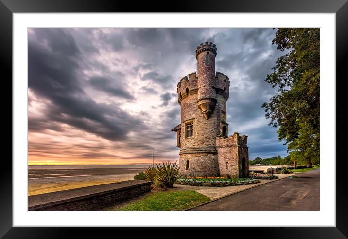 Appley Tower Ryde Isle Of Wight Framed Mounted Print by Wight Landscapes