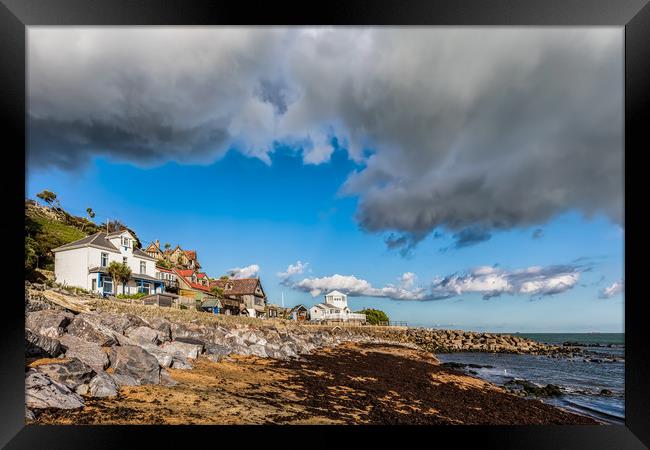 Steephill Cove Framed Print by Wight Landscapes