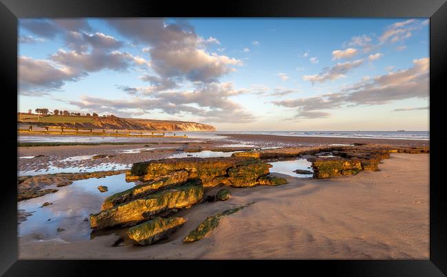 Yaverland Beach Isle Of Wight Framed Print by Wight Landscapes