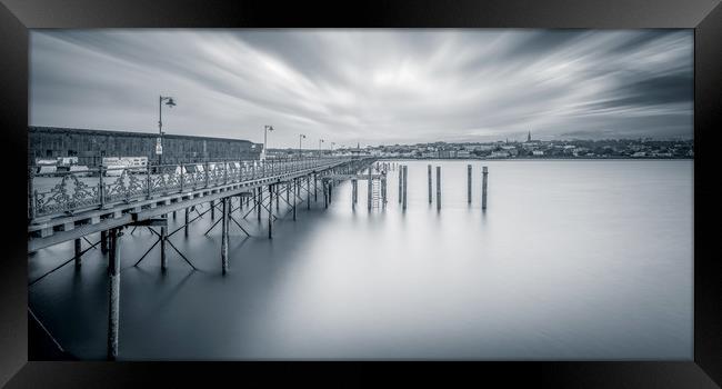Old Ryde Pier Isle Of Wight Framed Print by Wight Landscapes
