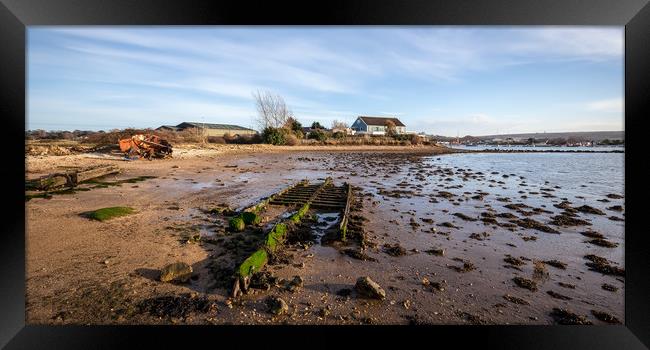 Bembridge Harbour Isle Of Wight Framed Print by Wight Landscapes