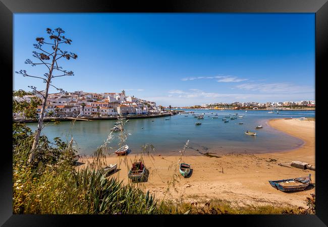 Ferragudo Algarve Portugal Framed Print by Wight Landscapes