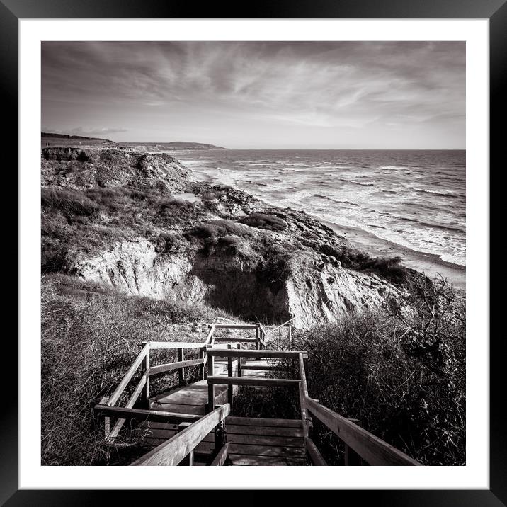 Chilton Chine Isle Of Wight Framed Mounted Print by Wight Landscapes