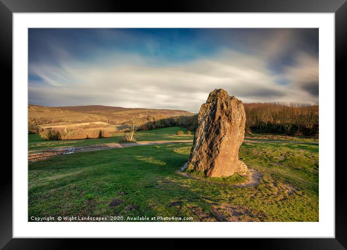 The Longstone Framed Mounted Print by Wight Landscapes
