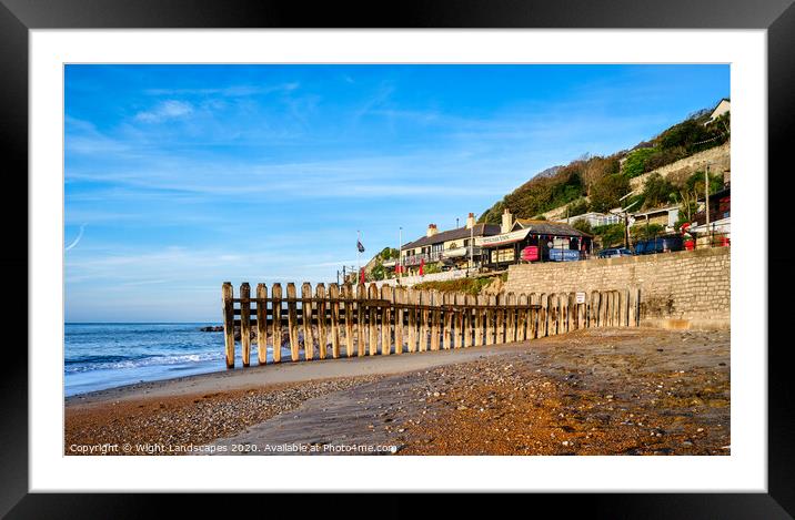 Spyglass Inn Ventnor Isle Of Wight Framed Mounted Print by Wight Landscapes