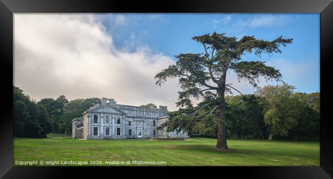 Appuldurcombe House Isle Of Wight Framed Print by Wight Landscapes