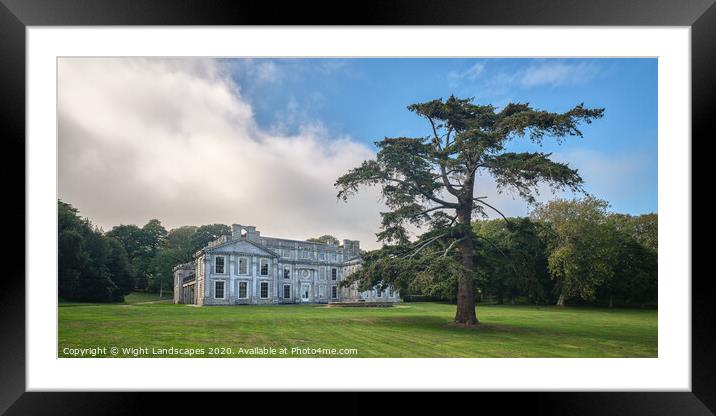 Appuldurcombe House Isle Of Wight Framed Mounted Print by Wight Landscapes