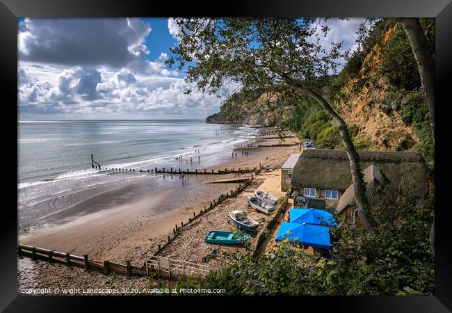 Shanklin Isle Of Wight Framed Print by Wight Landscapes