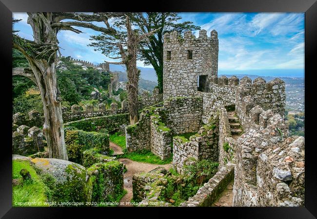 Castelo dos Mouros Framed Print by Wight Landscapes