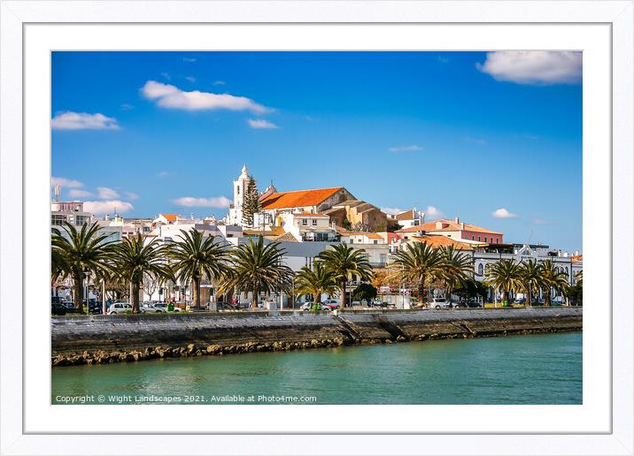 Lagos Algarve Portugal Framed Mounted Print by Wight Landscapes
