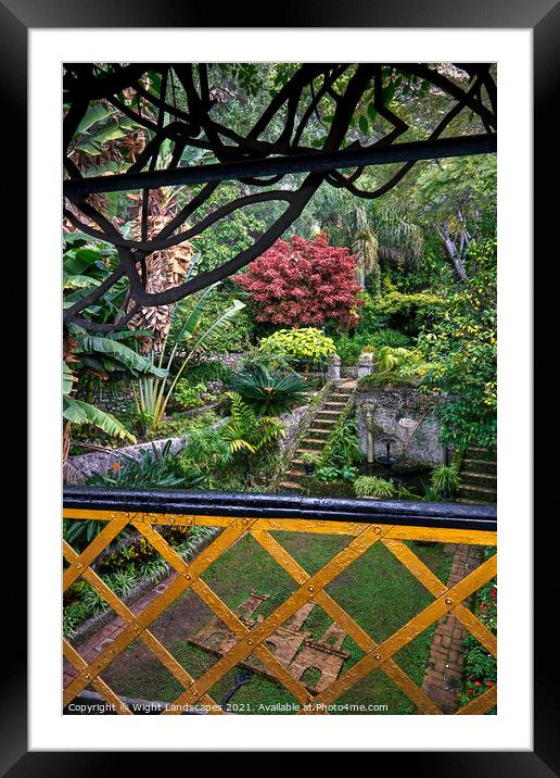 The Dell Gibraltar Framed Mounted Print by Wight Landscapes
