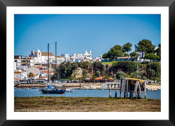 Alvor Algarve Portugal Framed Mounted Print by Wight Landscapes