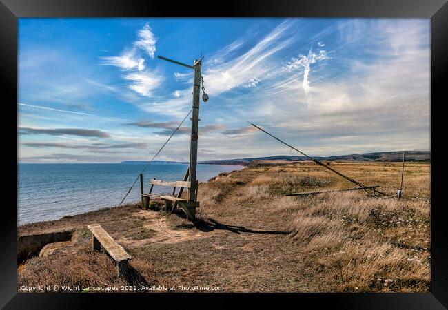 Atherfield Point Framed Print by Wight Landscapes