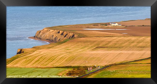 Atherfield Point Framed Print by Wight Landscapes