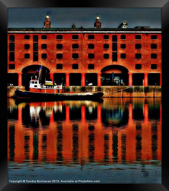 Albert Dock Liverpool Framed Print by Sandra Buchanan