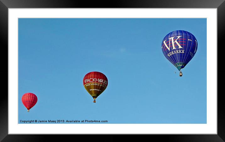 Chelmsford Balloon Festival Framed Mounted Print by Anna Lewis