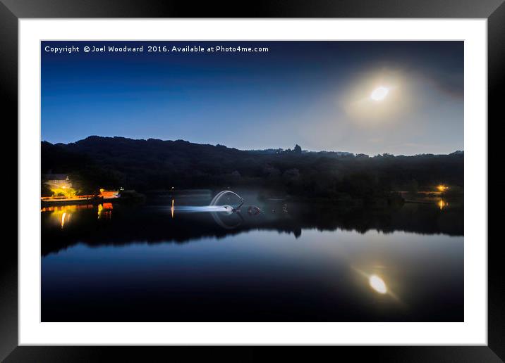 Lake Serpent Framed Mounted Print by Joel Woodward