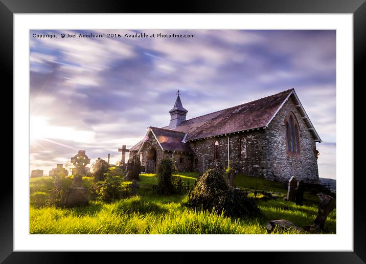 Old Llandrindod Wells Church Framed Mounted Print by Joel Woodward