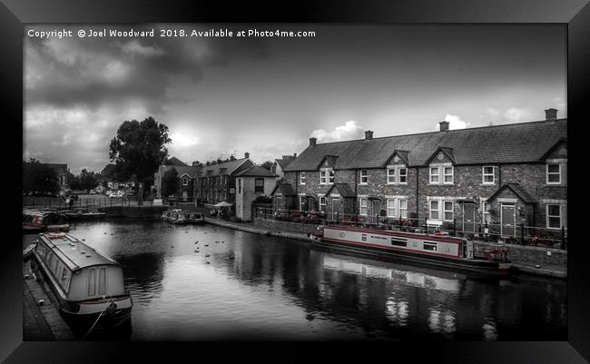 Brecon & Monmouth canal Framed Print by Joel Woodward