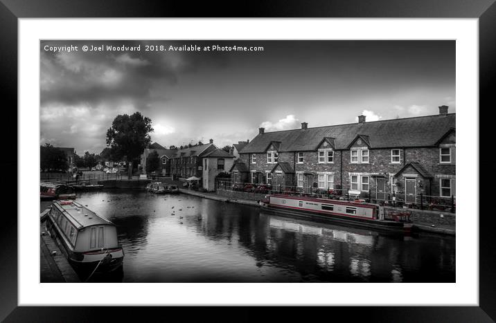 Brecon & Monmouth canal Framed Mounted Print by Joel Woodward