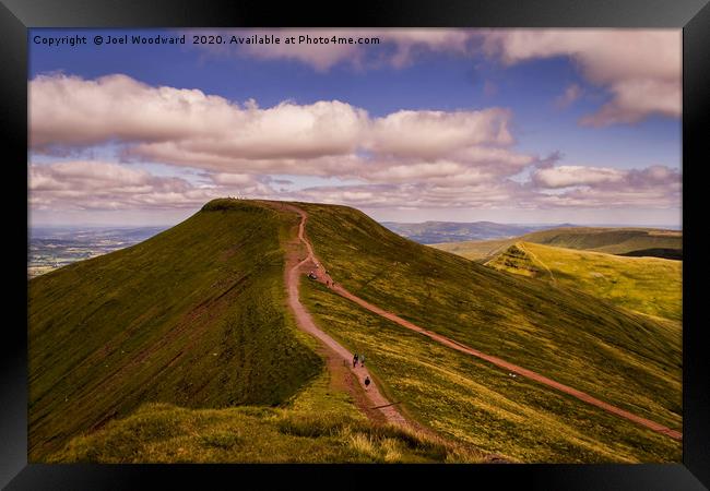 Pen Y Fan Brecon Beacons Framed Print by Joel Woodward