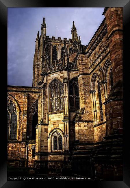 Hereford Cathedral Framed Print by Joel Woodward
