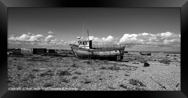 Beached ( Dungeness ) Framed Print by Dave Burden