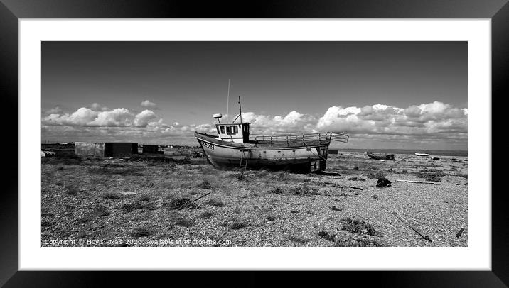 Beached ( Dungeness ) Framed Mounted Print by Dave Burden