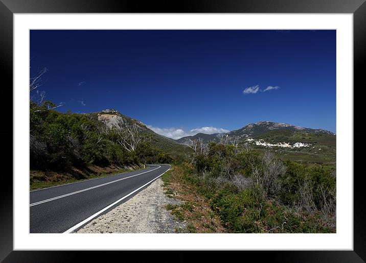Road To Tidal River Framed Mounted Print by Graham Palmer
