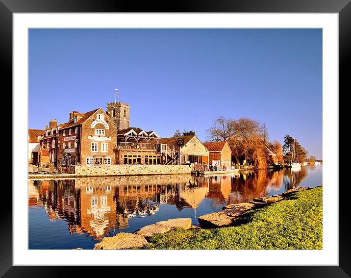 The Old Granary, Wareham, Dorset, UK Framed Mounted Print by