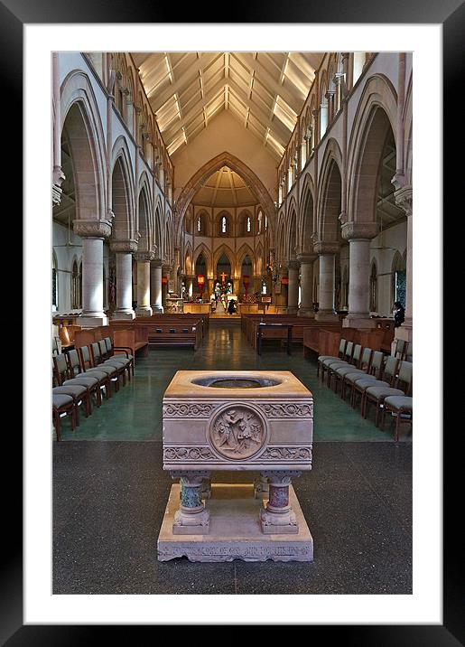Cathedral of Saint Andrew Framed Mounted Print by David Davies