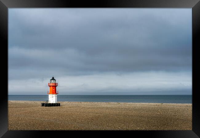 The Winkie Lighthouse, IoM Framed Print by Dave Hudspeth Landscape Photography