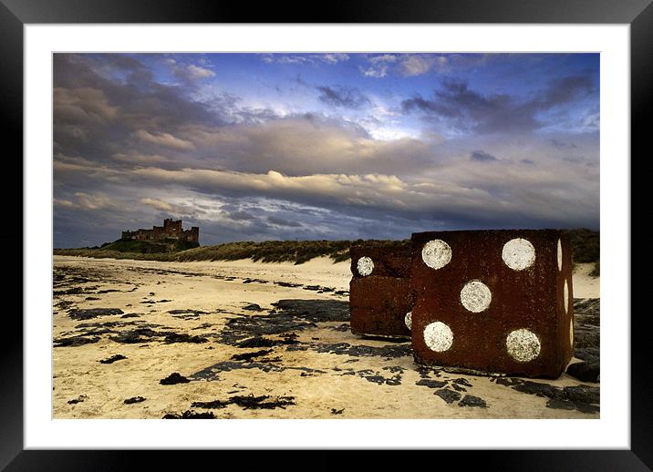 Throw a six... Framed Mounted Print by Dave Hudspeth Landscape Photography