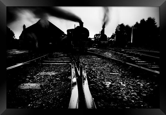 Tanfield Railway Framed Print by Dave Hudspeth Landscape Photography