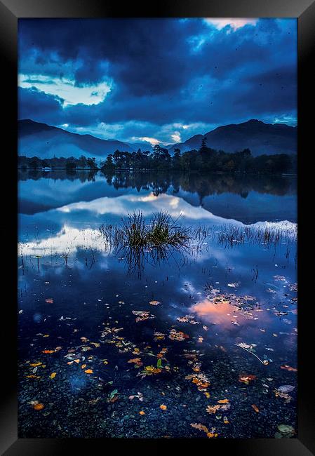 Blue Morning Framed Print by Dave Hudspeth Landscape Photography