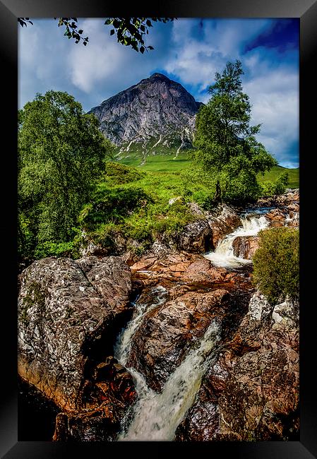 Glen Coe, Scotland Framed Print by Dave Hudspeth Landscape Photography
