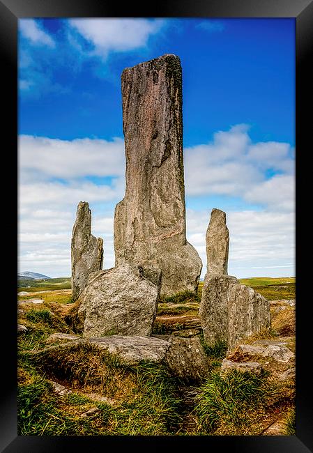 The Standing Stones of Callanish Framed Print by Dave Hudspeth Landscape Photography