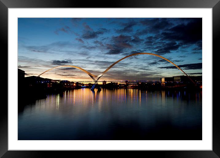  The Infinity Bridge Framed Mounted Print by Dave Hudspeth Landscape Photography