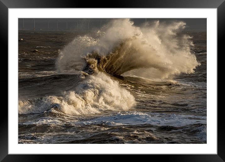  Waves Framed Mounted Print by Dave Hudspeth Landscape Photography