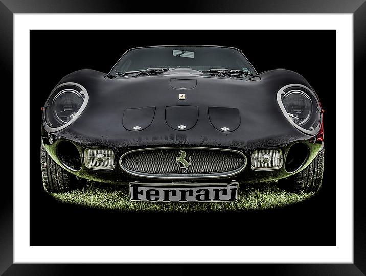 The Ferrari Framed Mounted Print by Dave Hudspeth Landscape Photography