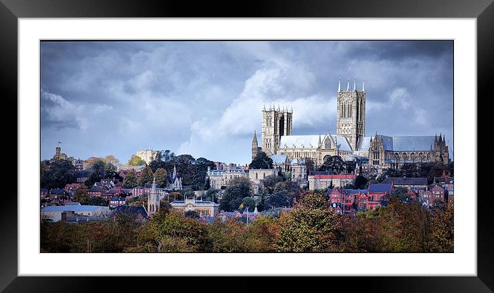 Lincoln Cathedral Framed Mounted Print by Jon Fixter